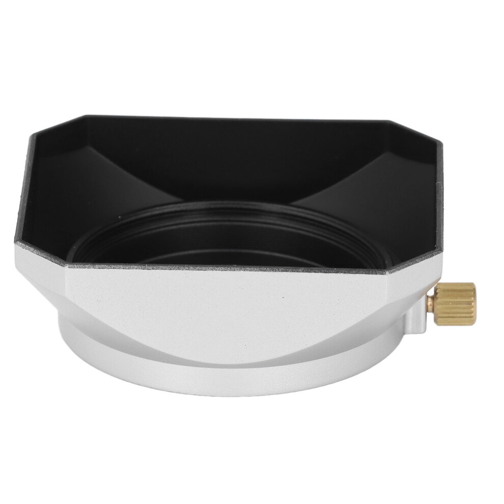 37Mm Square Lens Hood Shade For Digital Camera Silver 643505085501