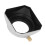 37mm Square Lens Hood Shade Silver for Digital Camera 4