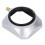 Retro Square Lens Hood 46mm Silver for Digital Camera 2