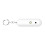 (White) Keychain Personal Security Alarm High Decibel Waterproof LED 4