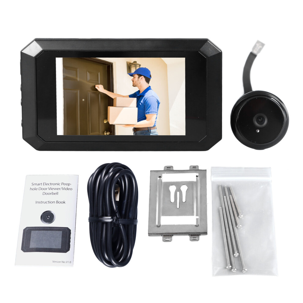 Hd Video Doorbell App Control Night Vision Two Way Talk Smart Doorbell 604725124456