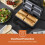 GEEPAS GEEPAS Sausage Roll Maker, 4 Quick Rolls, Non-Stick Coated Plates 8
