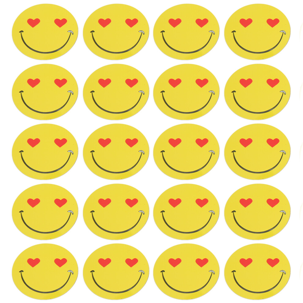 (Love Heart Face) 20Pcs Nfc Stickers Id5200 Chip Interference Resistant For Devices 604725129338