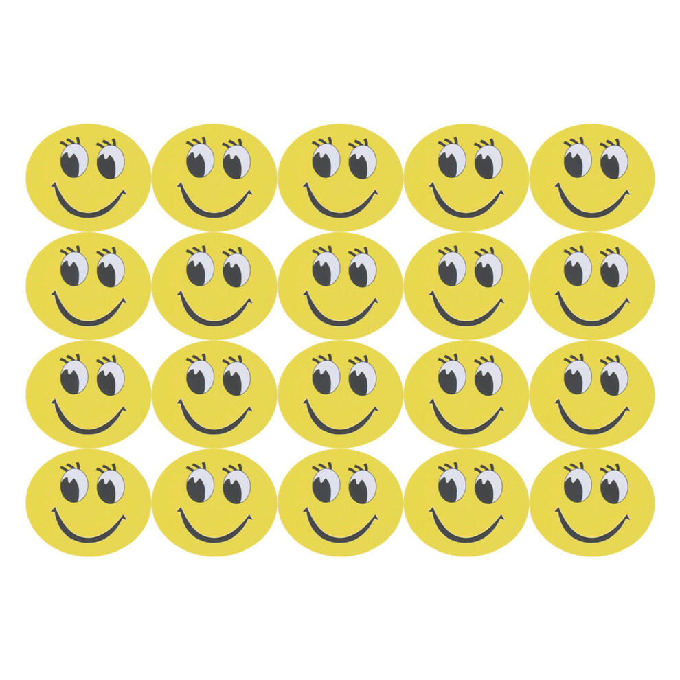 (Big Eyes Face) 20Pcs Nfc Stickers 125Khz Compact Anti-Interference For Devices 604725129390