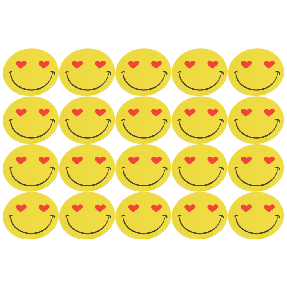 (Love Heart Face) 20Pcs Nfc Stickers 125Khz Compact Anti-Interference For Devices 604725129253