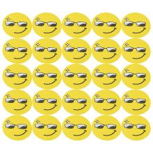 (Glasses Face) 20x NFC-Aufkleber 125kHz störsicher für Geräte