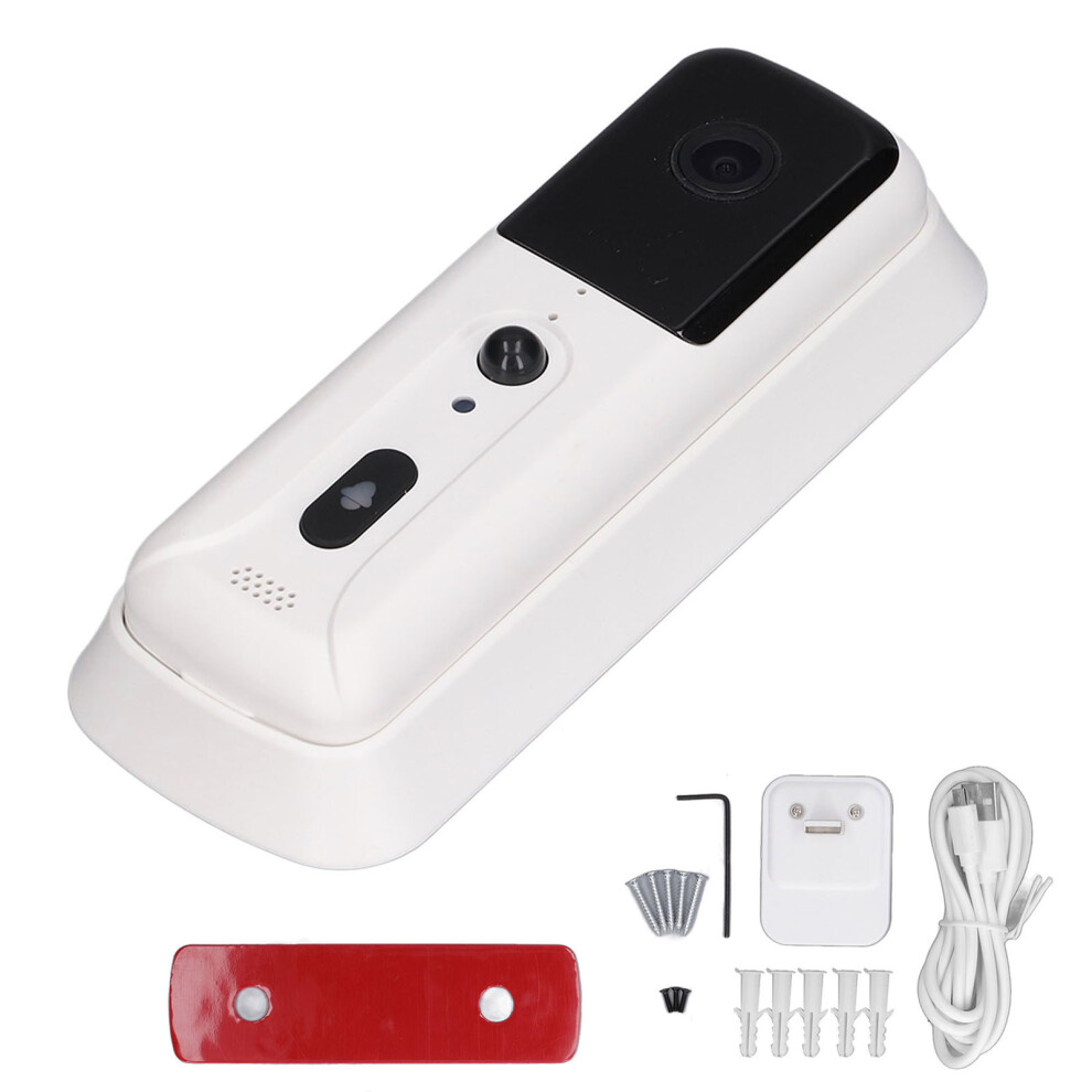 Wireless 1080P Hd Video Doorbell 2Mp Pir 145 Wide Angle Night Vision 604725132499