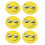 (Glasses Face) 20PCS NFC Stickers ID5200 Chip Interference Resistant for Devices 5