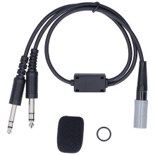 Flugzeug-Headset-Adapter, tragbar, hochdicht, langlebig