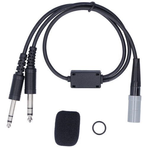 Flugzeug-Headset-Adapter, tragbar, hochdicht, langlebig