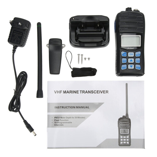 (EU Plug) Marine Funkgerät IP67 5W VHF für Schiffe