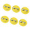 (Glasses Face) 20PCS NFC Stickers ID5200 Chip Interference Resistant for Devices 4