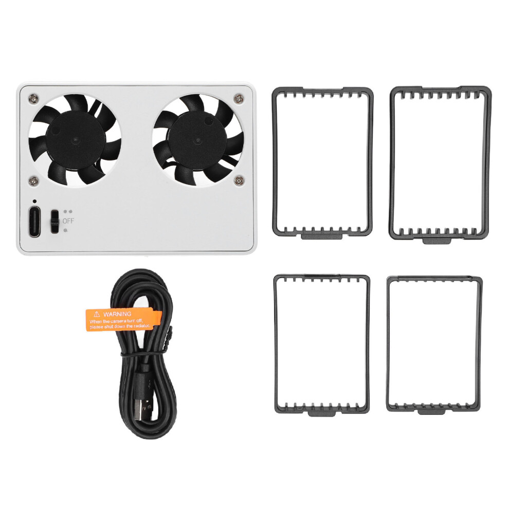 Camera Video Dual Cooling Fan 2 Speed Quiet For A7m4 Zve1 A6700 643505993820