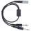 Flugzeug-Headset-Adapter, tragbar, hochdicht, langlebig 4