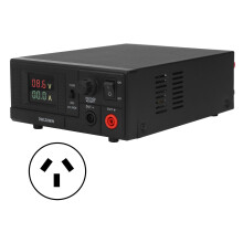 (AU Plug 220V AC) AC/DC-Wandler 30A 13,8V einstellbar 7,5-15,8V Digital EU