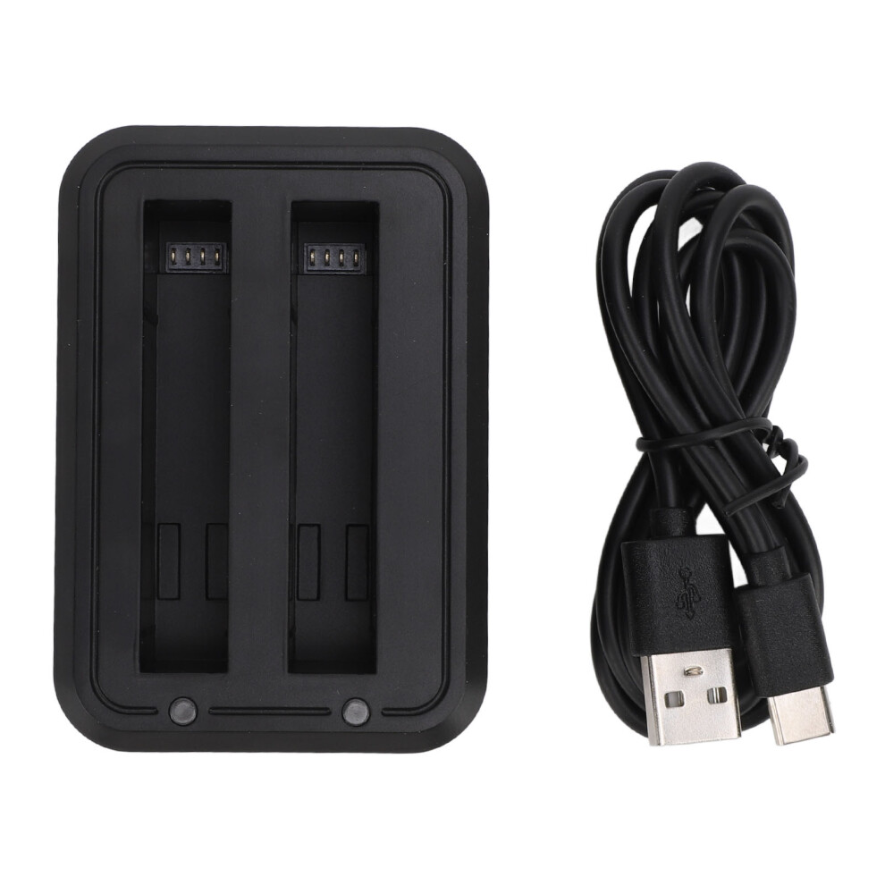 Fast Dual-Channel Battery Charger Hub With Usb-C 643505995176