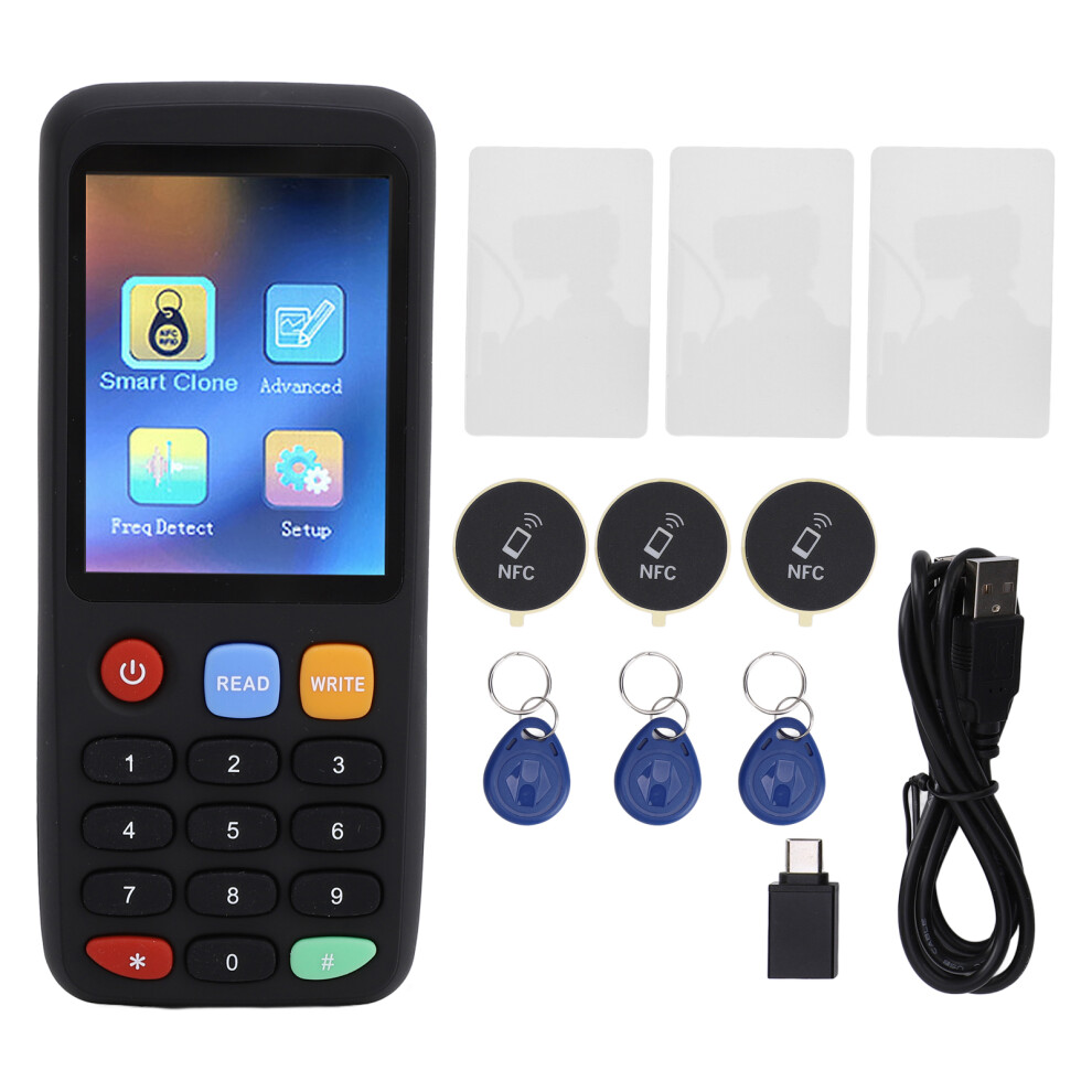 Nfc Card Copier Smart Id Writer With Clear Screen For Access Control 604725117786