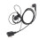M Shape Walkie Talkie Earpiece for Restaurant, Bar, Hotel Security 5