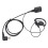 M Shape Walkie Talkie Earpiece for Restaurant, Bar, Hotel Security 2