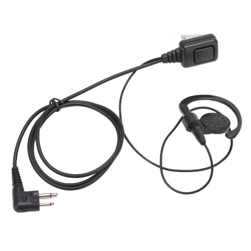 M Shape Walkie Talkie Earpiece for Restaurant, Bar, Hotel Security 1