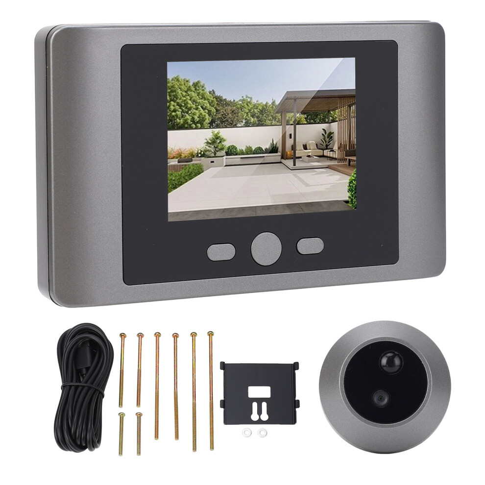 Digital Door Viewer 1080P Motion Detection 120 Wide Angle 2.8In 604725117885