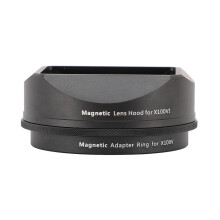 (Black) Square Lens Hood Magnetic Mount Light Blocking for X100 Series