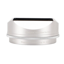 (Silver) Square Lens Hood Magnetic Mount Light Blocking for X100 Series