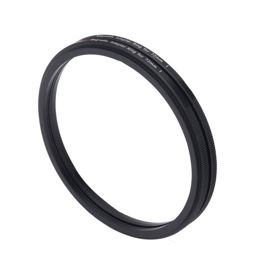 Magnetic Filter Ring Set 72mm Aluminum Lens Adapter 1