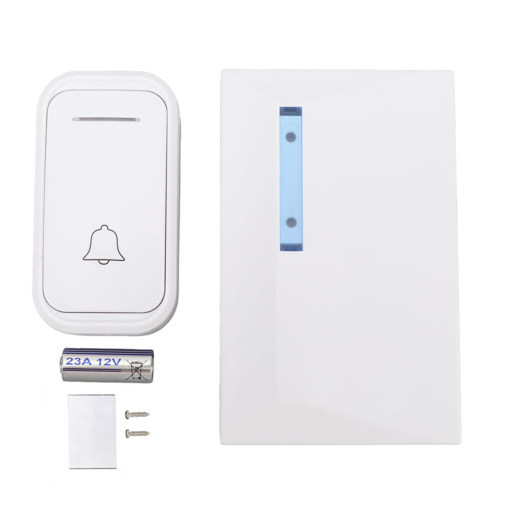 Wireless Doorbell 38 Ringtones 3 Volume 492Ft Range Battery Powered 604725118127