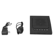 (EU Plug) Funk-Sprechfunk-Mikrofonverstärker 100-240V US-Stecker