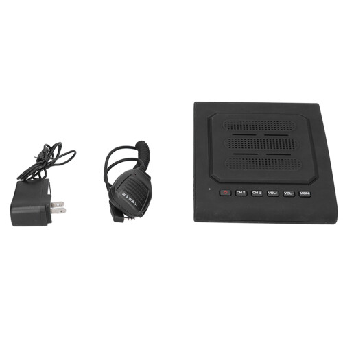 (EU Plug) Funk-Sprechfunk-Mikrofonverstärker 100-240V US-Stecker