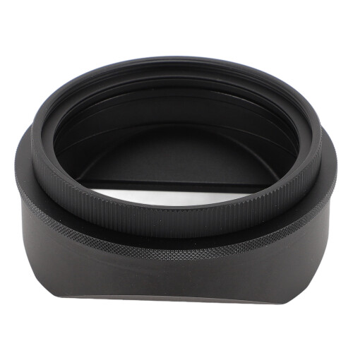 (Black) Square Lens Hood Magnetic Mount Light Blocking for X100 Series 1
