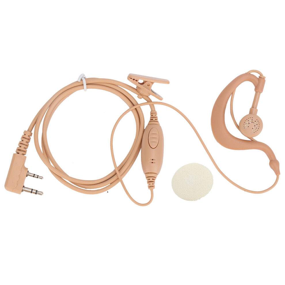 Walkie Talkie Earpiece Earhook Universal With Earplug For Baofeng 604725148988