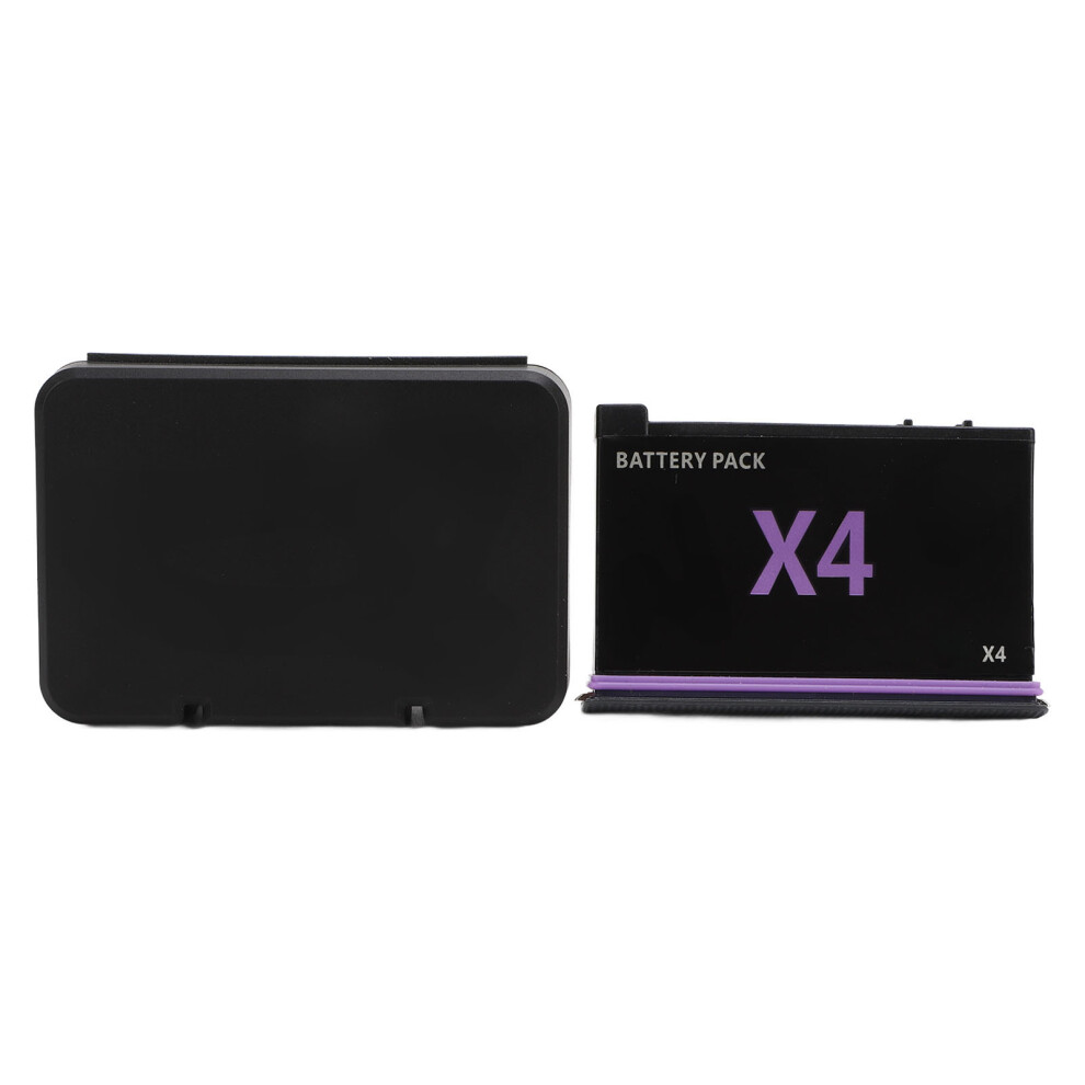 (1 Piece) Action Camera Battery 3.85V 9.63Wh 2500Mah For X4 With Storage Box 643505079487