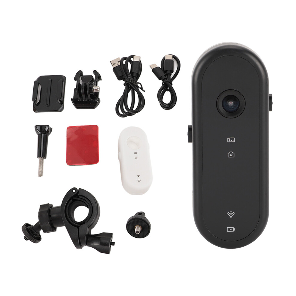 Action Camera 1080P Hd Wide Angle Wearable Video Recorder With App 643505079609