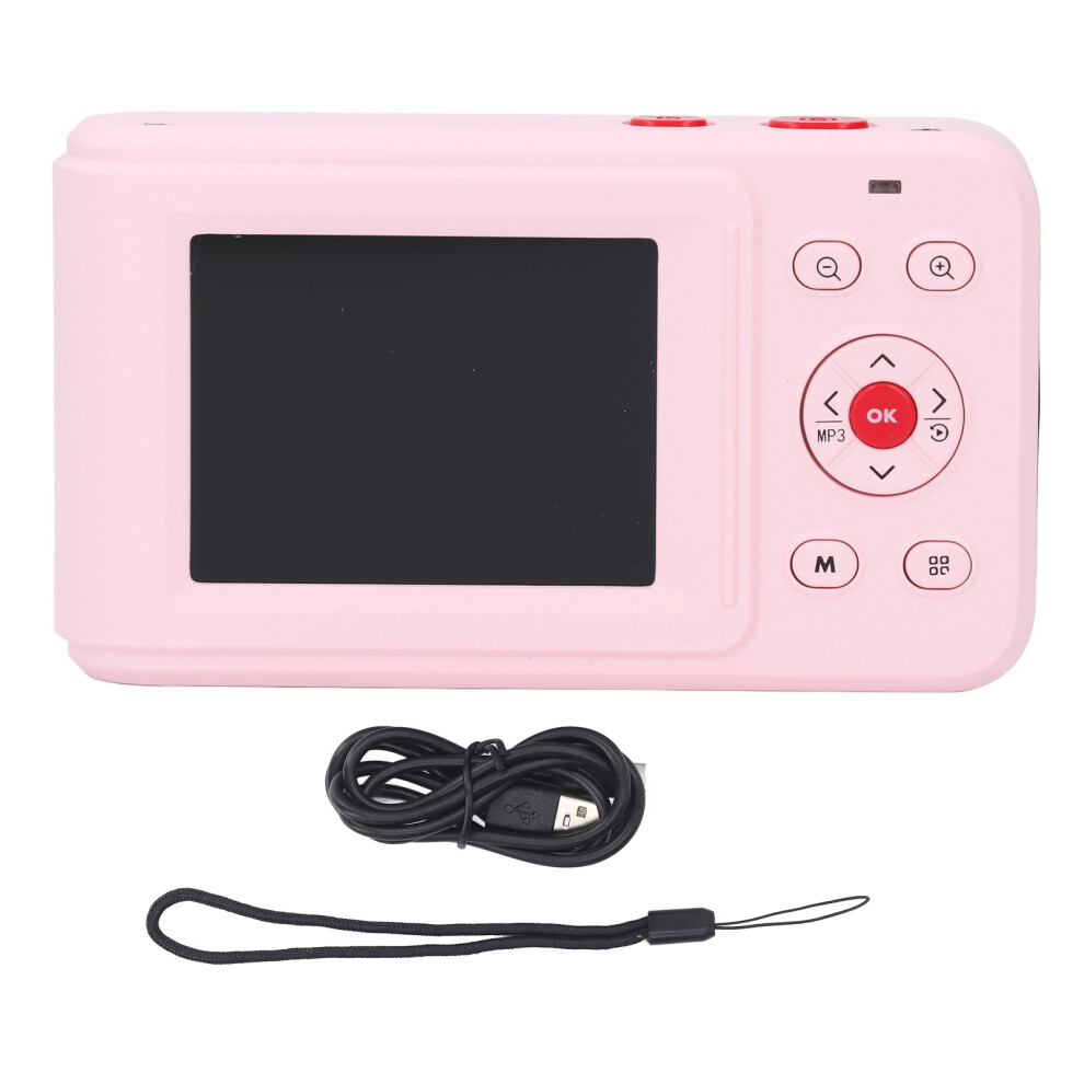 () Digital Camera 72Mp 2.5K Video Dual Screen 16X Zoom Autofocus Pink/Blue 643505077681