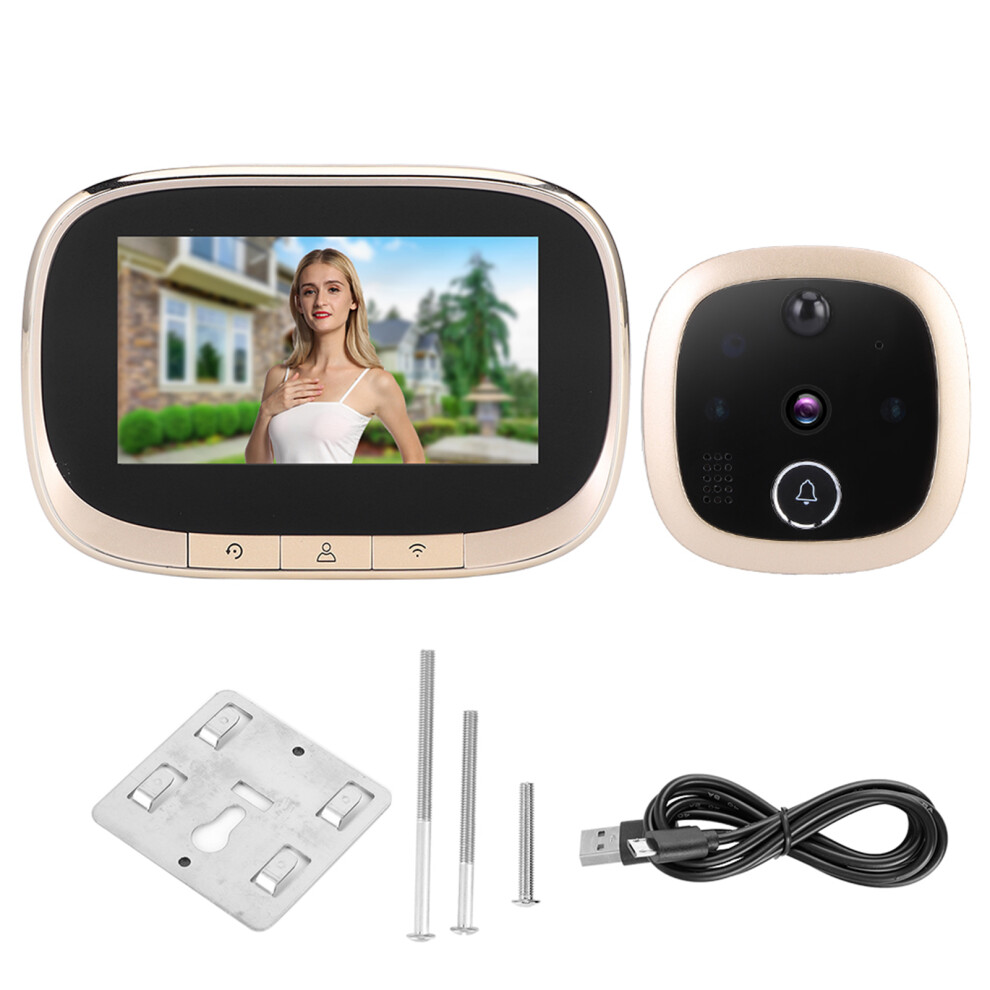 W2 Wifi Video Doorbell Remote Monitoring Intercom Night Vision 604725154477