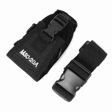 MSC-20A Nylon Two-Way Radio Waist Bag Cover with Strap