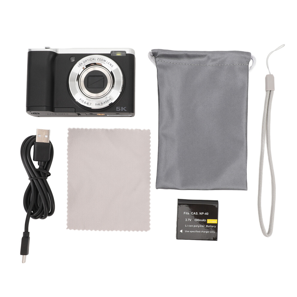 5K Front 16Mp Rear 12Mp Autofocus 10X Zoom 2.8In Ips Vlogging 643505079821