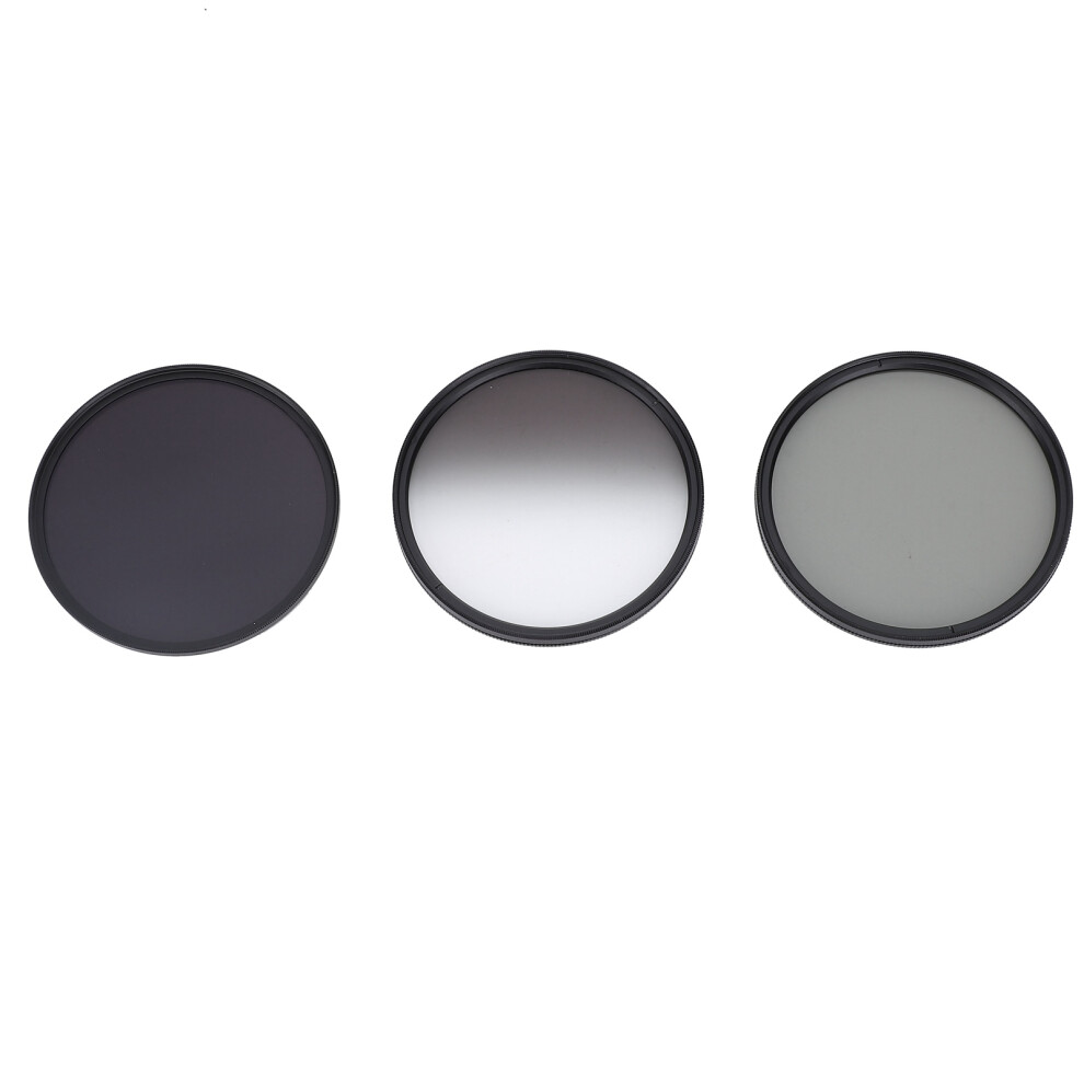 (82Mm / 3.2In) 3 In 1 Camera Filter Kit Nd8 Cpl Gnd 52Mm 643505080322