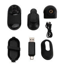 Small Action Camera 1080P HD Wide Angle Wearable Pet Collar Video