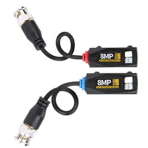 Pair 8MP Analog HD CVI/AHD/TVI/CVBS BNC Twisted Pair Transmitter 1
