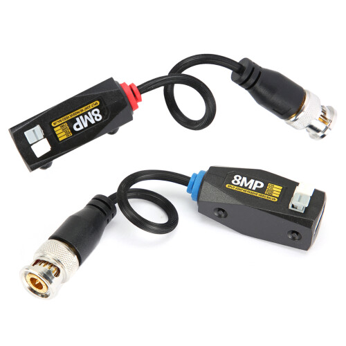 Pair 8MP Analog HD CVI/AHD/TVI/CVBS BNC Twisted Pair Transmitter 2
