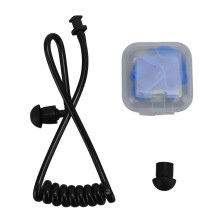 (Blue) Walkie-Talkie Akustikschlauch-Earbuds Blau