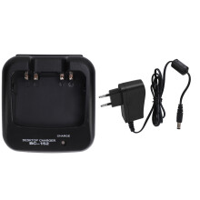 (EU Plug 100‑240V) Funkgerät-Akku-Ladegerät für Icom IC-F40GT IC-F41GS 100-240V