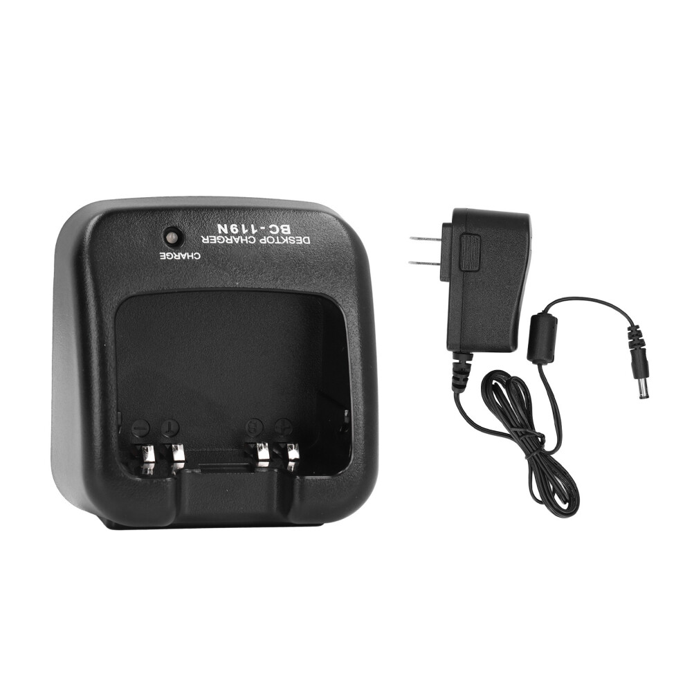 (Us Plug 100 To 240V) Fast Heat Dissipation Walkie Talkie Charger Bp-253 Icom Ic-F70ds Us 604725122285