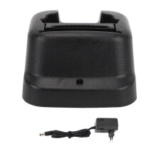 (EU Plug 100‑240V) ICOM IC-A6 A24 F3GT F4GT Ladegerät Desktop 100-240V