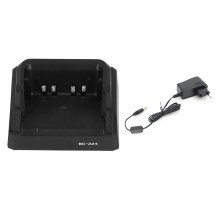 (EU Plug 100‑240V) Funkgerät-Ladedock für ICOM A25NE A25CE IC-A25 100-240V