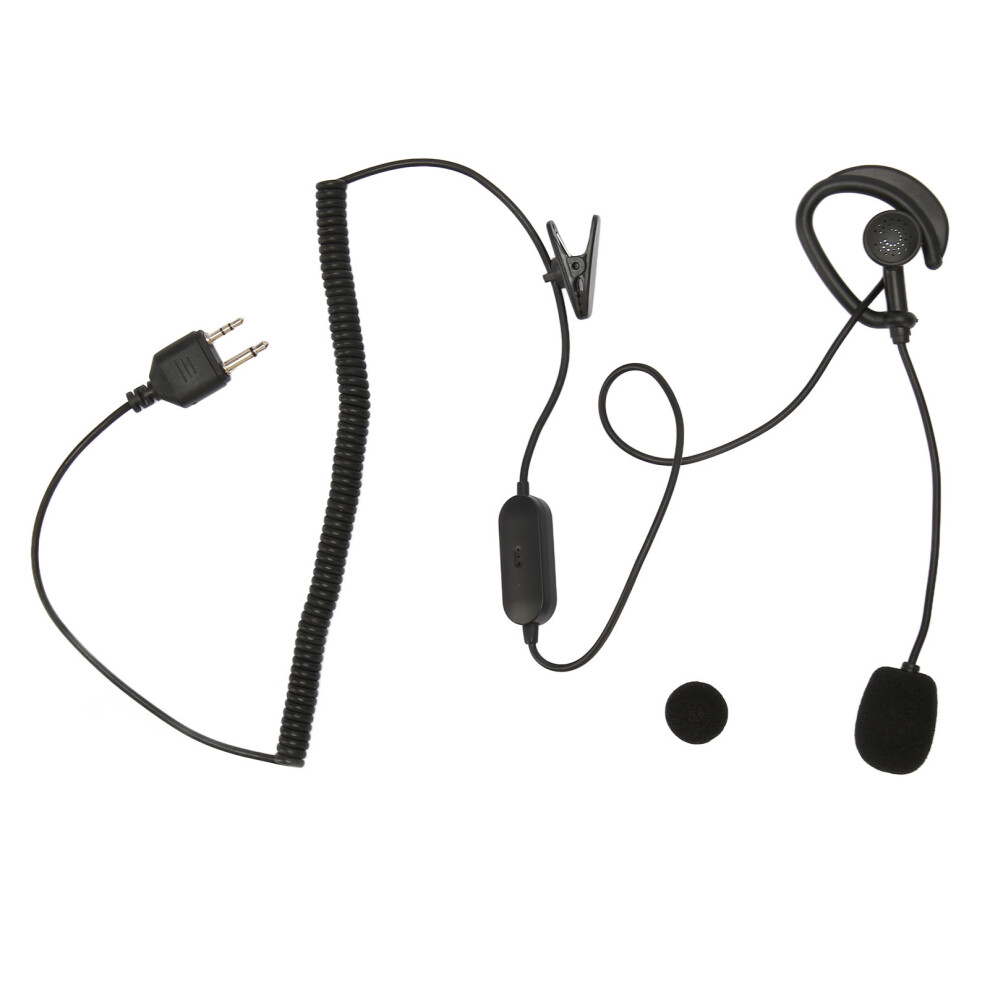 Walkie Talkie Headset Pu Wire High Sound Quality For Midland 604725126900
