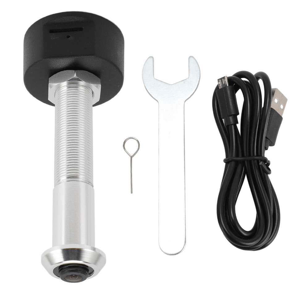 (Silver) Door Peephole Camera 1080P Hd 170 Wide Angle Motion Detection 643505072167